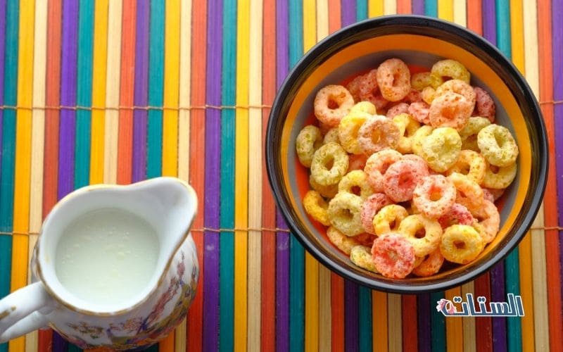 كورن فلكس الملون